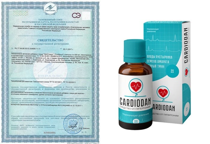 Cardiodan от гипертонии: эффективное средство на основе природных компонентов!