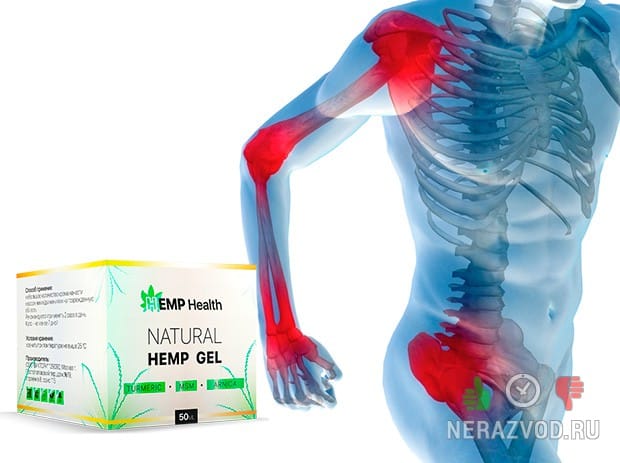 Hemp Gel для лечения воспаления в суставах