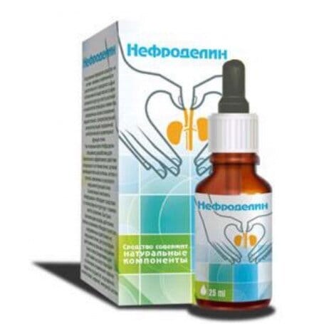 Капли Нефроделин