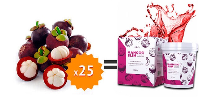 Mangooslim для похудения: уменьшает жировой слой до 5 см всего за 20 дней!