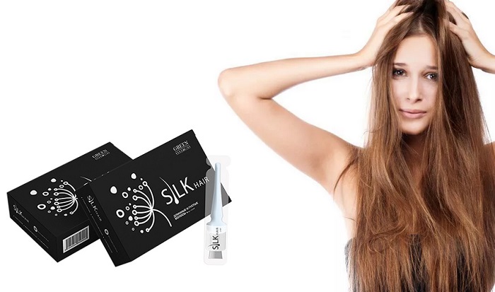 SILK HAIR для роста новых волос: изготовлен на основе природного органическ...