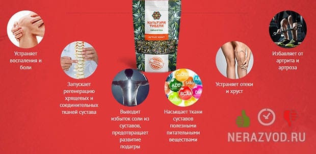 чай для лечения суставов