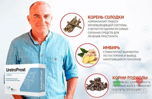 Uretroprost для мужского здоровья