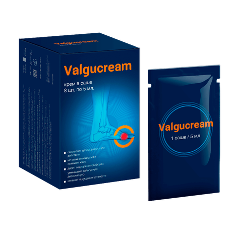 Valgucream крем от вальгусной деформации